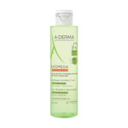 A-Derma Exomega Control penušavi gel 2U1 200ml