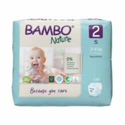 Bambo 2 Nature Eco-Friendly 3-6kg - 30 pelena