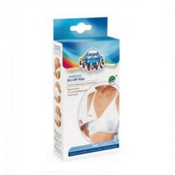 Canpol grudnjak za dojilje beli classic 75a