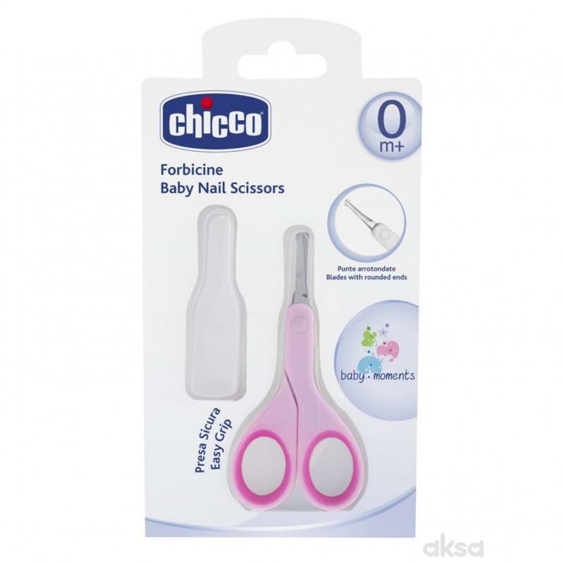 Chicco makazice za nokte roze