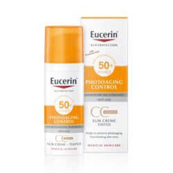 Eucerin Anti-age tonirana krema za zaštiru od sunca SPF 50+ tamna  50ml