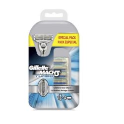 Gillette Mach 3 Turbo aparat + 4 uložak