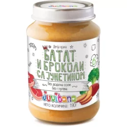 Juvitana kašica batat + brokoli + junetina 190g