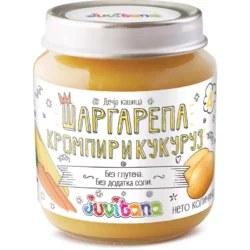 Juvitana kašica mrkva + krompir + kukuruz šećerac 128g