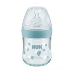 Nuk staklena flašica NS 120ml, sil 0-6s