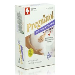 Pregnatol active folate i vitamin B12 kapsule A30