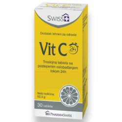 Swiss+ Vit C 24h, tablete A 30