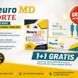 Neuro MD Forte kapsule + Neuro MD gel GRATIS