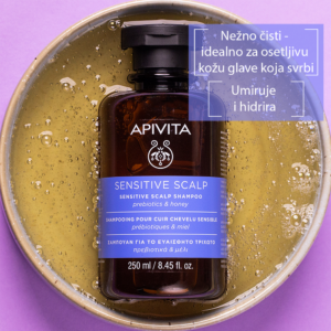 Apivita Šampon za osetljivu kožu glave 250 ml
