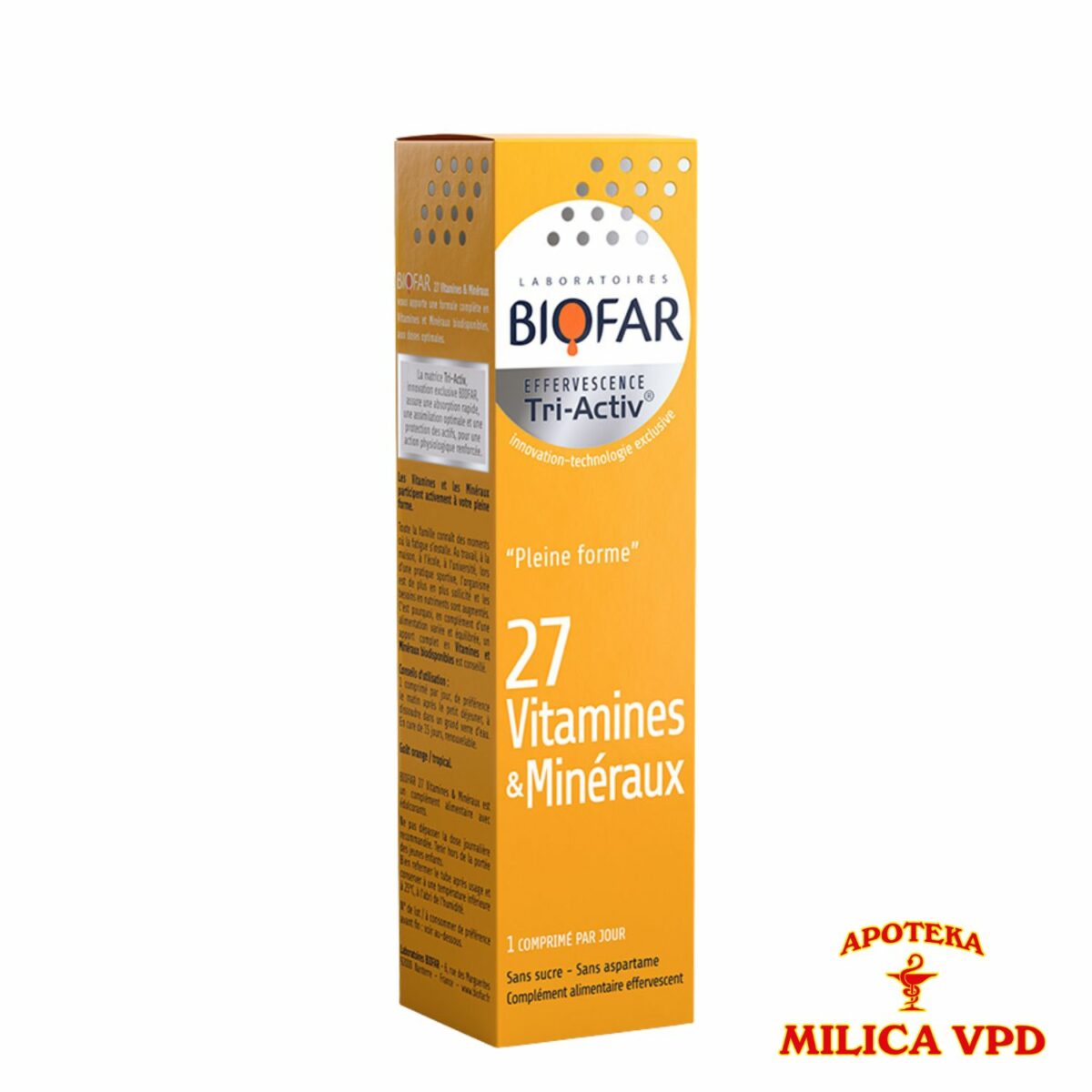27 Vitamina i Minerala Biofar  15 šumećih tableta