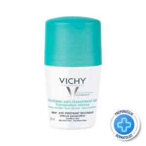 VICHY DÉODORANT Roll-on dezodorans za regulaciju prekomernog znojenja – DUO PACK 50ml