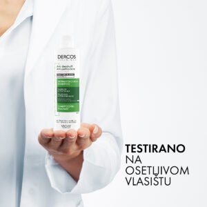 VICHY DERCOS Šampon protiv peruti za osetljivu kožu glave bez sulfata, 200 ml