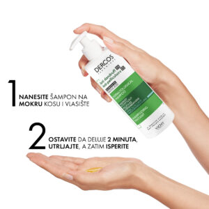 Vichy Dercos šampon protiv peruti za normalnu ili masnu kosu 390ml