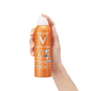 Vichy Capital Soleil Dečiji sprej protiv prilepljivanja peska na kožu SPF 50+ 200 ml