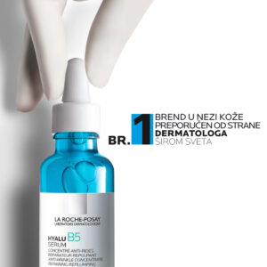 La Roche-Posay HYALU B5 SERUM Nega protiv bora i za punoću osetljive kože s hijaluronskom kiselinom i vitaminom B5, 30 ml