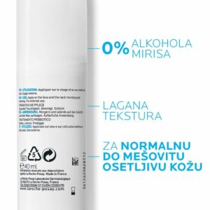 La Roche-Posay TOLERIANE SENSITIVE FLUID Lagana hidratantna nega za ravnotežu mikrobioma osetljive kože, normalna do mešovita koža, 40 ml