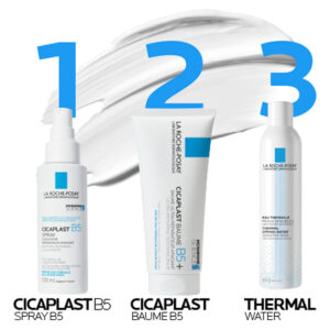 La Roche-Posay CICAPLAST BAUME B5 SPF50 Balzam za bebe, decu i odrasle koji obnavlja i umiruje nadraženu kožu i trenutno umiruje osećaj peckanja, 40 ml
