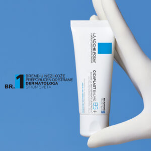 La Roche-Posay CICAPLAST BAUME B5 SPF50 Balzam za bebe, decu i odrasle koji obnavlja i umiruje nadraženu kožu i trenutno umiruje osećaj peckanja, 40 ml
