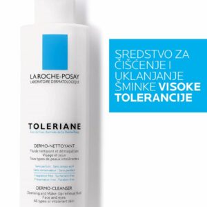 La Roche-Posay TOLERIANE Losion za čišćenje kože i uklanjanje šminke, suva i osetljiva koža, 200 ml