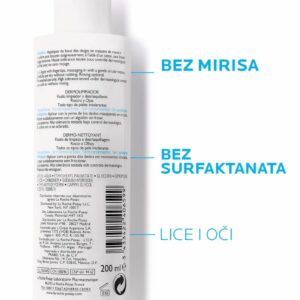 La Roche-Posay TOLERIANE Losion za čišćenje kože i uklanjanje šminke, suva i osetljiva koža, 200 ml