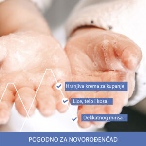Uriage Bebe krema za kupanje 500ml