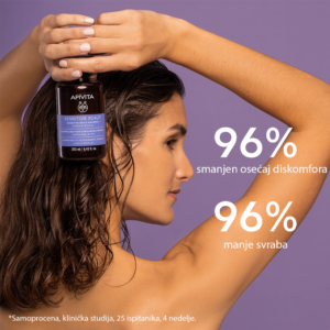Apivita Šampon za osetljivu kožu glave 250 ml