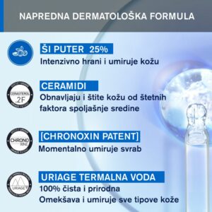 Uriage Xemose cerat 200ml
