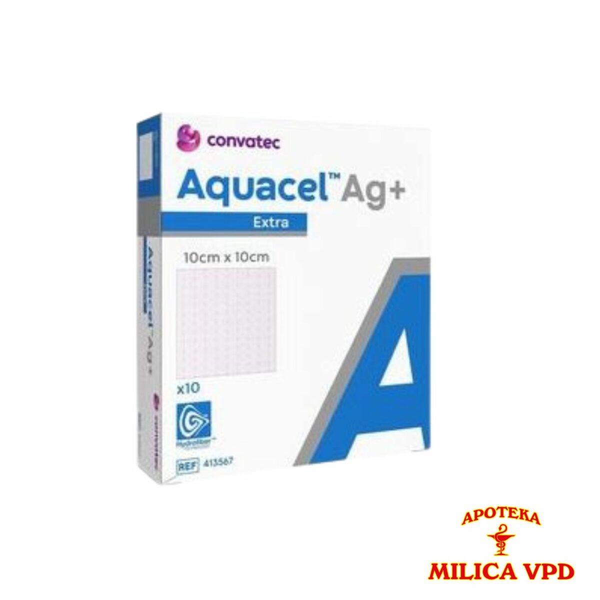 Aquacel Ag+extra 10x10 A1