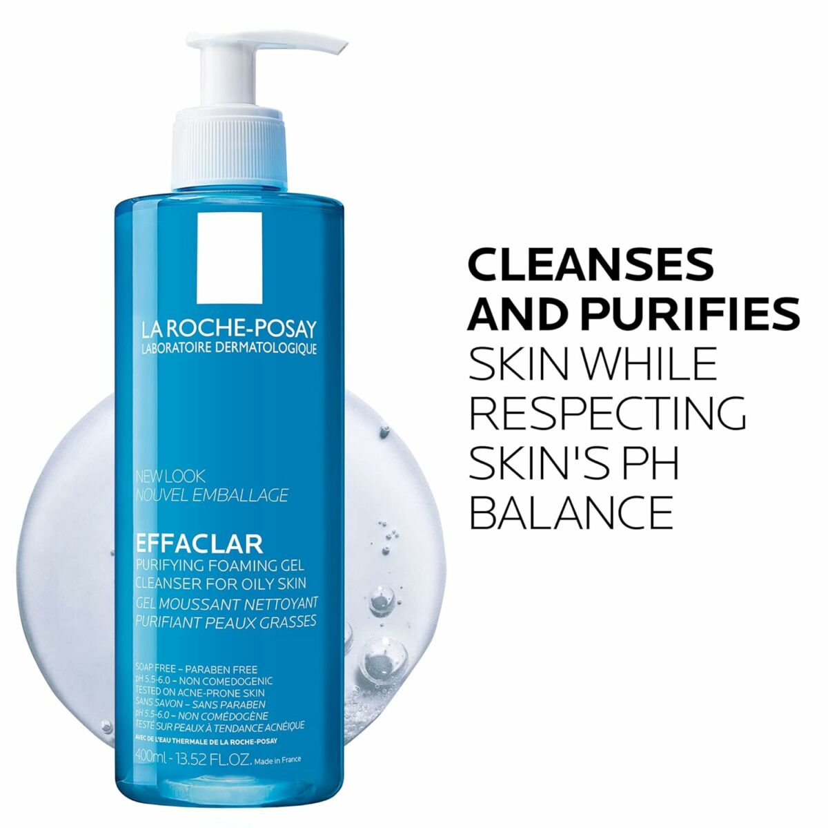 La Roche-Posay Effaclar gel za čišćenje lica 400ml - Image 3
