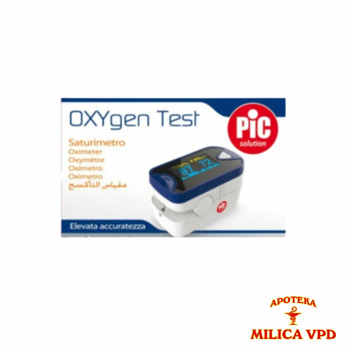 Pulsni oksimetar PIC Oxygen Test