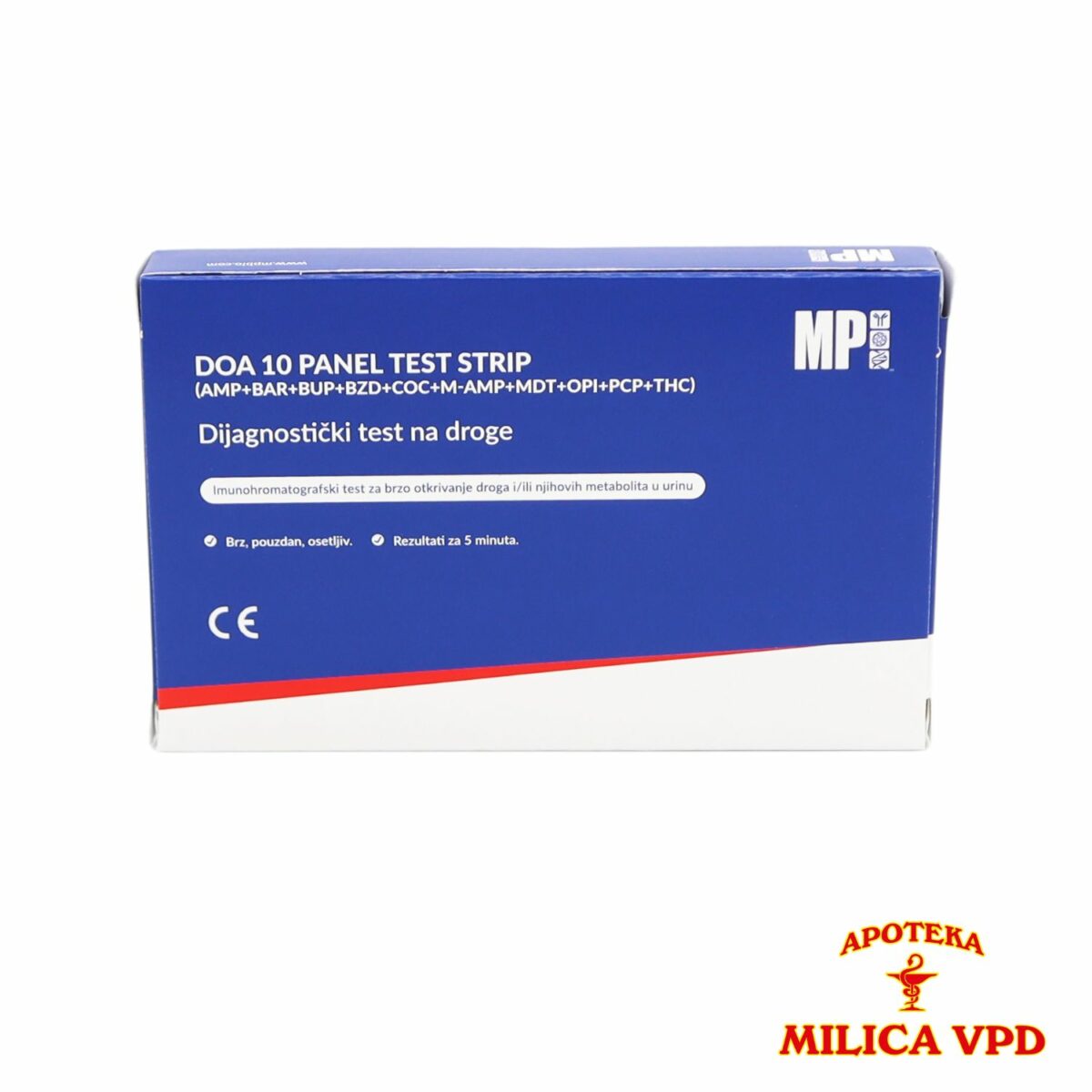 TEST DOA-10 NA 10 VRSTA DROGA 1KOM
