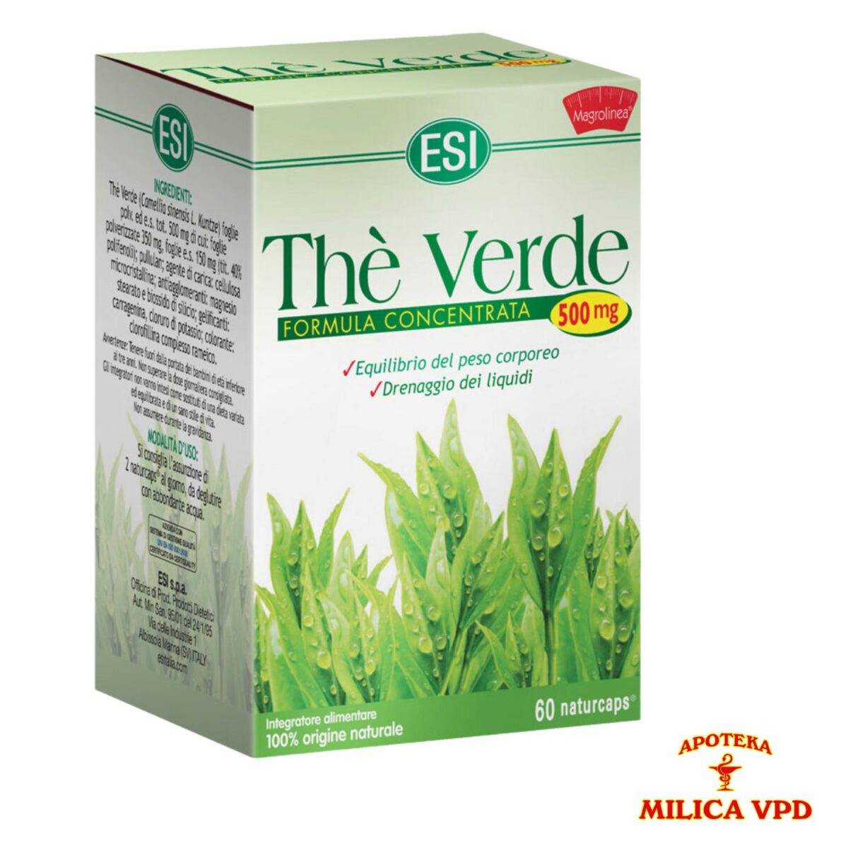 Zeleni čaj The Verde kapsule A60