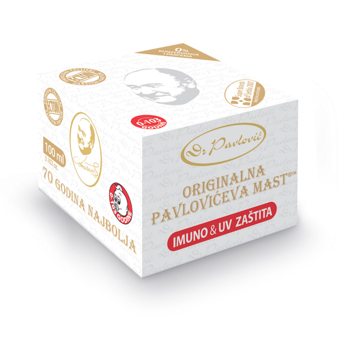 Originalna pavlovićeva mast ectoin 100gr