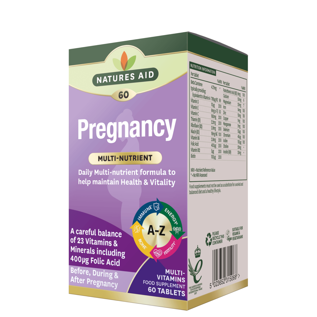 Pregnancy vitamini i minerali za trudnice tablete A60