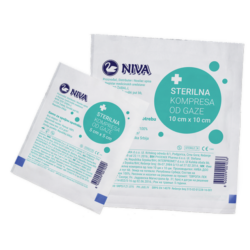 Niva sterilna kompresa 5x5cm