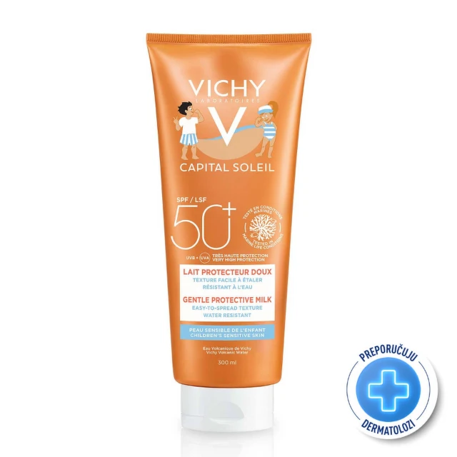 Vichy Capital Soleil dečije mleko SPF50+ 300ml