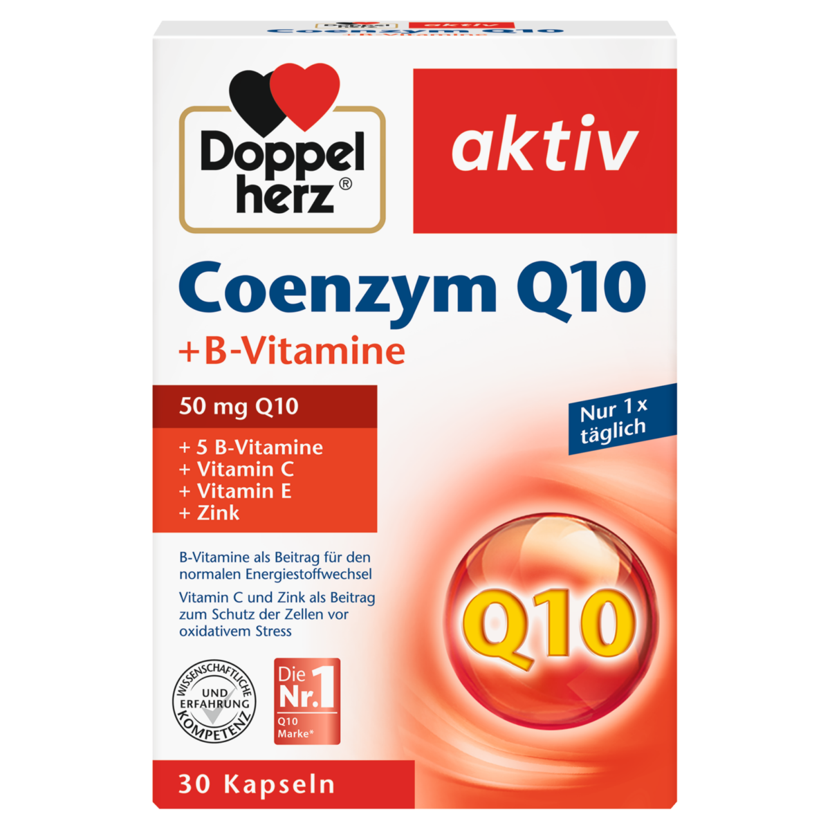 Doppel Herz  Aktiv Coenzyme Q10+B Vitamine 30 kapsula