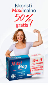 Maxi Mag 375mg 45 kapsula