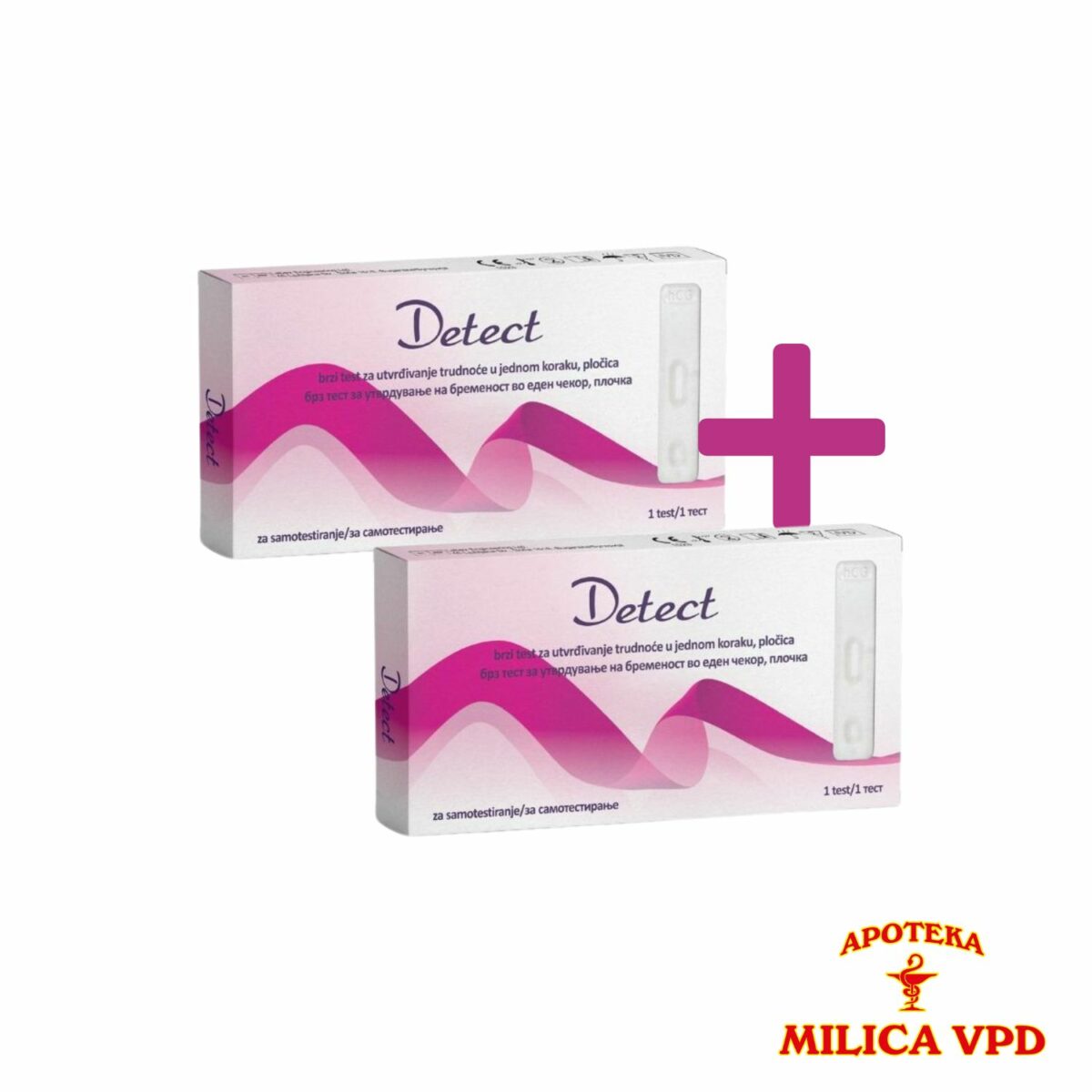 Quick Detect testovi za trudnoću kartica 1+1 GRATIS