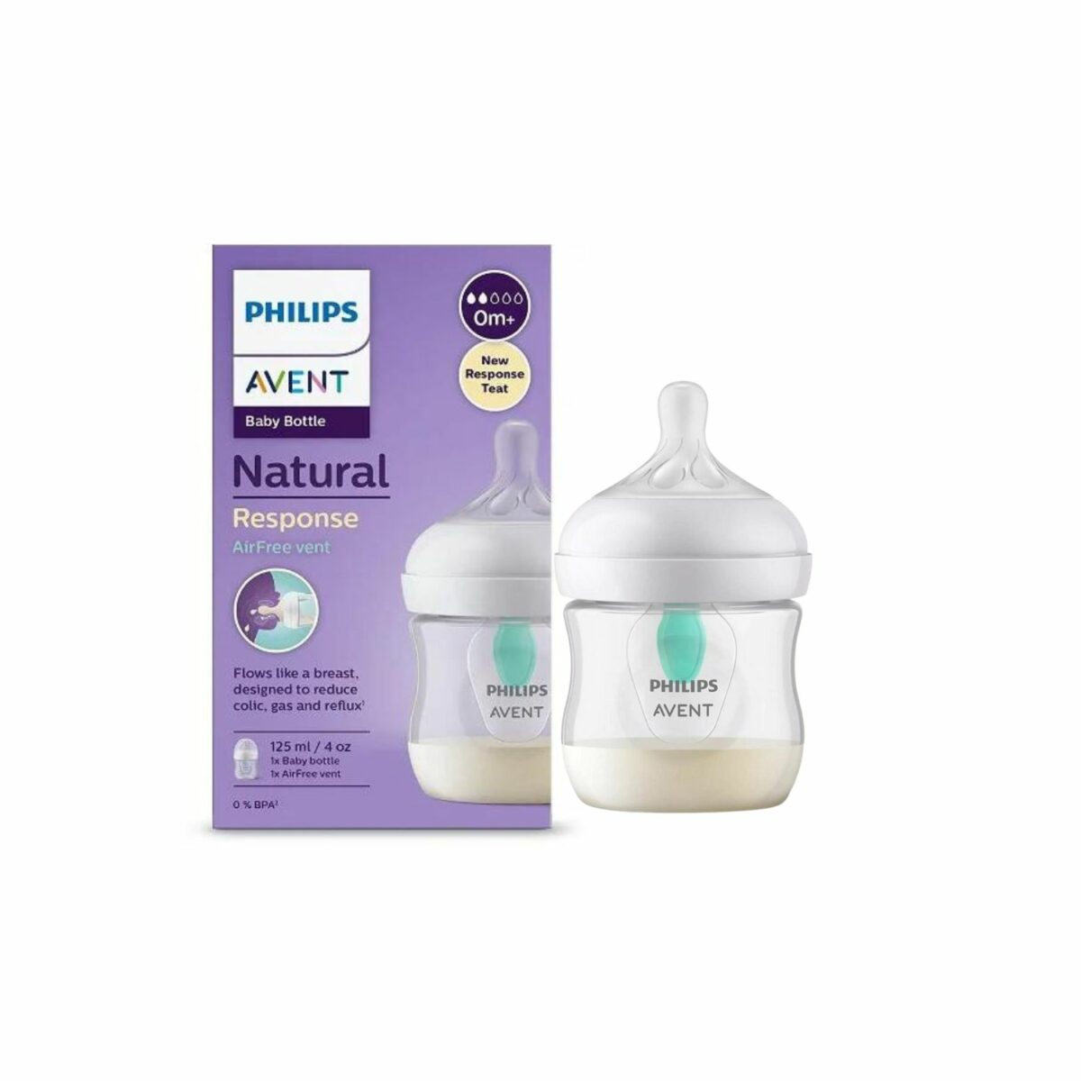 Avent Natural Response Air Free vent flašica za bebe 125ml
