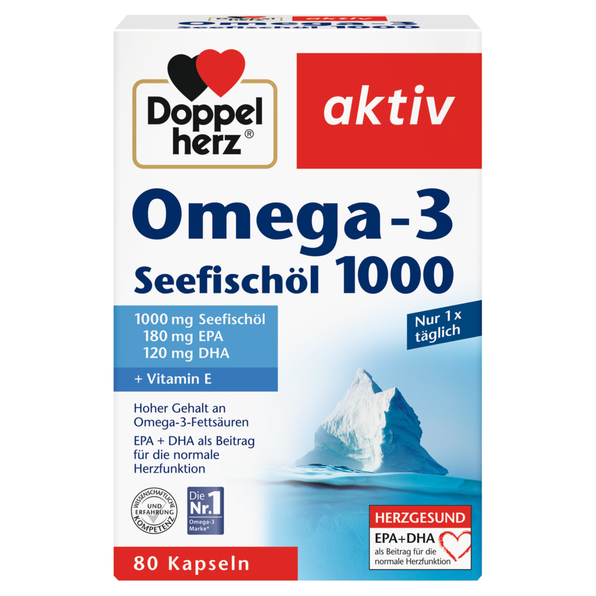 Doppelherz Aktiv Omega 3 1000 80 kapsula