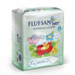 Flufsan baby nepropusni podmetač 60x90 10 komada