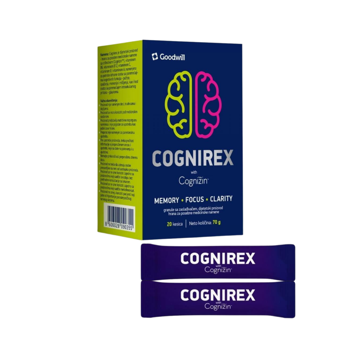 Cognirex 20 kesica