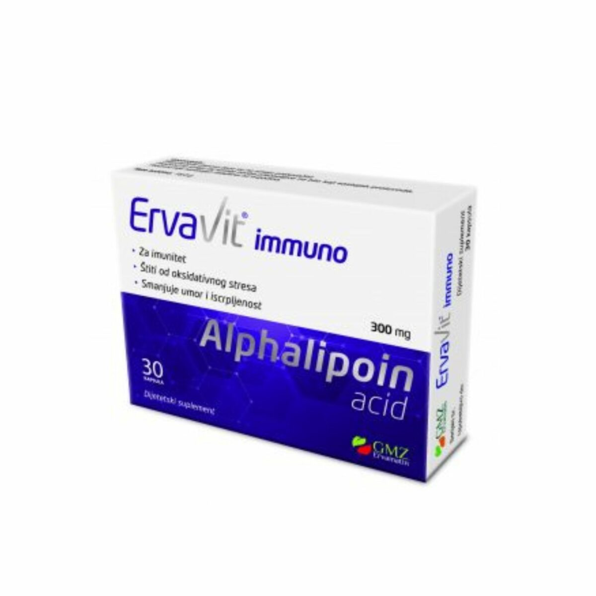 ErvaVit Alfa Lipoin Acid 300mg 30 kapsula