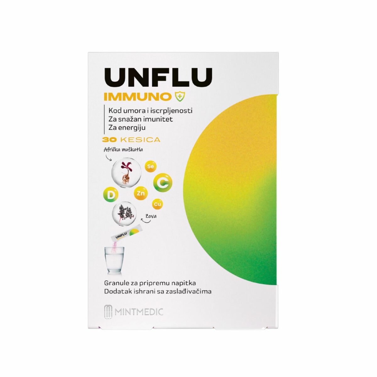 Unflu Immuno 30 kesica