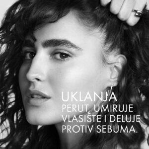 VICHY DERCOS ANTI-DANDRUFF K Šampon za dubinsko čišćenje protiv prianjajuće peruti i sebuma, 250 ml