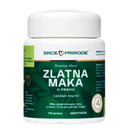 Maka zlatna prah 150gr srce prirode