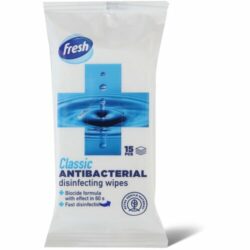 Fresh antibakterijske vlažne maramice 15 komada