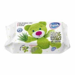 Fresh Baby vlažne maramice aloe 60 komada