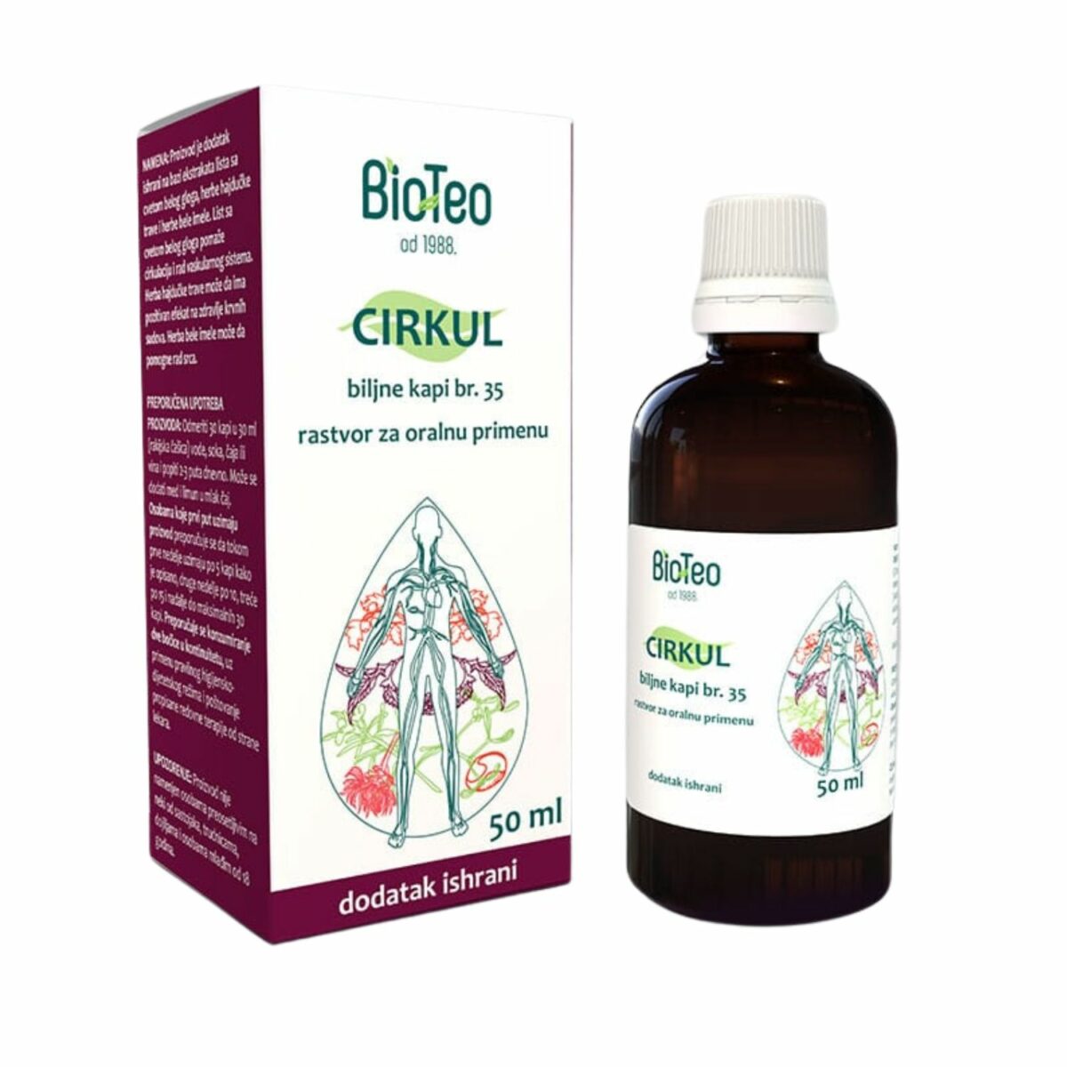 Kapi za cirkulaciju 50ml br 35 Bio Teo